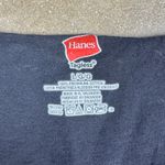 KISS Band Tee Unisex Large Thrashed Cropped Black Vintage Style Tour Rock‎ Shirt Photo 4