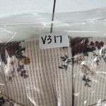 Torrid  Plus 1X Super Soft Henley Long Sleeve Tee Waffle Knit V-Neck Floral Top Photo 11