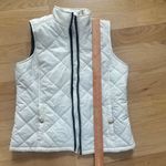 Lauren Ralph Lauren Large White Quilted Vest Sleeveless Jacket Zip Photo 1