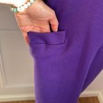 American Vintage Michele Petite Jumper Deep V-Neck Purple Mini Dress Mod Vintage Size 8 Photo 5