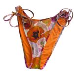 Aerie  Floral Cheeky Side Tie Bikini Photo 0