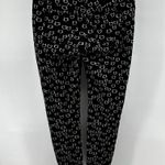 Blackheart  Cat Print Super Skinny Jeans Mid Ankle Cotton Black White 9 32x31 Photo 8