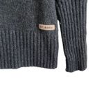 Columbia  Women Sweater M Gray 1/4 Zip Mock Neck Popover Minimalistic‎ Gorpcore Photo 7