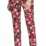 Banana Republic Banana Republic Avery Floral Print Tapered Ankle Trouser Pants Size 2 Short Photo 0
