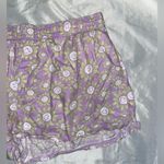 PINK - Victoria's Secret VS pink purple floral smiley face pajama shorts Photo 1