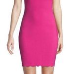 Likely  Everly Dress Scalloped Halter Pink Size 4 NEW Revolve Photo 0