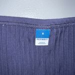 Old Navy NWOT Fitted Cropped Lettuce-Edge Rib-Knit Tank Photo 4