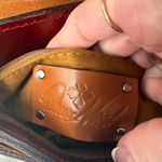 Patricia Nash  Lari Oxblood Red Leather Crossbody Satchel Purse Photo 6