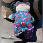 Starbucks  Mexico 2024 Valentine’s Plush Bearista Bear Keychain Clip On NWT Photo 2