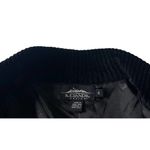 Vintage Icelandic Design Wool Blend Zip Up Lined Sweater Jacket Womens Black S Photo 3