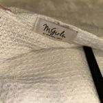 Material Girl Material Girls Twist Knot White Sweater Photo 3