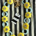 Lele Sadoughi NWT  floral hoop necklace Photo 1