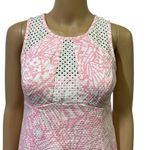 Lilly Pulitzer  Kaylee Hubba Bubba Pink Seashell Print Shift Mini Dress Womens 2 Photo 4