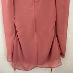 House Of CB  'Baby 'Pink Chiffon Cutout Halter‎ Mini Dress/Size XL Photo 11