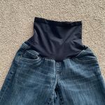 Motherhood Maternity Oh Baby By  Pregnancy Jean Capris With Belly Band | Medium Photo 3