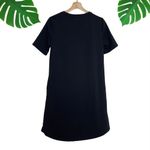 Gap Maternity Side-Zip Nursing Dress in Ponte w. Pockets - S | Small Photo 4