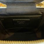 Saint Laurent LIKE NEW 80s Vanity YSL Crossbody Bag in Quilted Grained Leather Photo 9