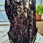 Undercover Wear Vintage Black Lace Bodysuit Size M Photo 0