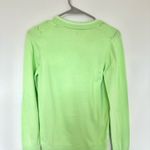 Tommy Hilfiger Lime Green Golf Athleisure Long Sleeve Sweater Top Photo 1