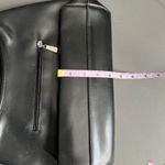 Lancaster Paris Leather Hobo Shoulder Bag Lined Pockets Old Money Quiet Luxury Black Photo 2