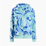 Hill House  The Allie Zip Up In Ocean Kaleidoscope Photo 2