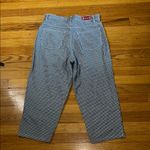 Vintage Halston jenaswear Blue and White Capris Size 6 Photo 8