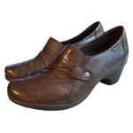Earth Origins By Earth Rochester Leather Uppers Women's 7.5M Slip-On Low Heels Photo 2