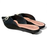 Maeve  Black Mules with Cream Bow Size 39 Photo 6