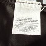 Nike Black Dri-Fit Performance Logo Waistband Leggings Black White Size Large Photo 4