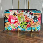 HTF  Parks Walt Disney World Mickey Minnie Mouse Collage Zip Around Wallet Photo 1
