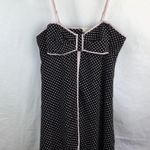 Kate Spade Black & Pink Polka Dot Camisole top M Photo 3