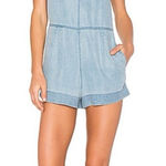 Rag and Bone  Mojave Chambray Romper, S Photo 0
