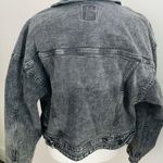 Wild Fable Black Cropped Jean Jacket women XS 100% cotton Photo 4