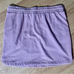 Maurice's Women’s Small pull on mini skirt drawstring light pink/purple color Photo 4