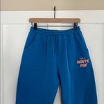 White Fox Boutique WHITE FOX Offstage Relaxed Jogger Sweatpants Vol. 3 in Azure Blue Size M Photo 3