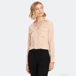 Equipment  Slim Signature Blouse Photo 1