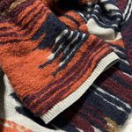 Lucky Brand  medium Aztec Navajo Open Front Drape Cardigan Sweater worn once Photo 8