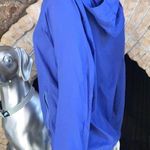L.L.Bean Blue Full Zip Windbreaker Nylon Hooded Jacket Women's Size Medium Photo 3