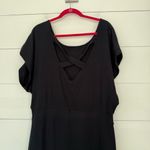 Anthropologie Women’s XL Daily Practice Dolman Midi Dress Criss Cross New Photo 2