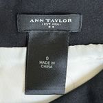 Ann Taylor  Sheath Dress Womens 0 White Black Mini Preppy Old Money Blair Waldorf Photo 4