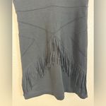 Sandro Paris Ralene Wool Black Fringe Mini Dress size 1 US Small Photo 15