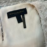 Donna Karan  FEATHERY TEXTURED BROWN TAN BLOUSE LARGE TANK LIGHTWEIGHT #119 Photo 10