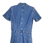 Free People Jayde Flare Leg Denim Jumpsuit Size 2 Photo 8