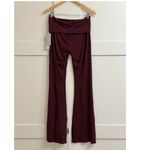 Negative Underwear Whipped Roll Down Pant in Garnet, Size Medium Photo 9