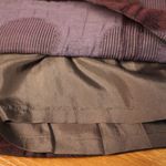 Vera Wang Lavender Label Purple Strapless Bow Jacquard Cocktail Dress Size 8 Photo 7