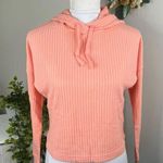 Roxy Comfy Place Peach Amber Ribbed Hoodie Sweatshirt NEW Size XS Photo 0