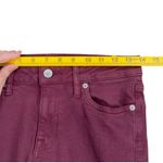 Lucky Brand Lolita Skinny Ankle Jeans Size 2/26 Burgundy Wash Denim Casual Photo 5