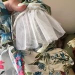 VINTAGE Early 1990's Floral Dress Open Back cottagecore prairie garden RARE Photo 12