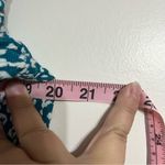 Isaac Mizrahi Women's ‎ Live Teal Blue Patterned Snap Front Jacket Size Medium Photo 4