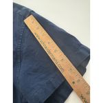 J. Crew Irish Linen Shirt Baird McNutt Size S Dark Blue Slim Fit Casual Nautical Photo 10